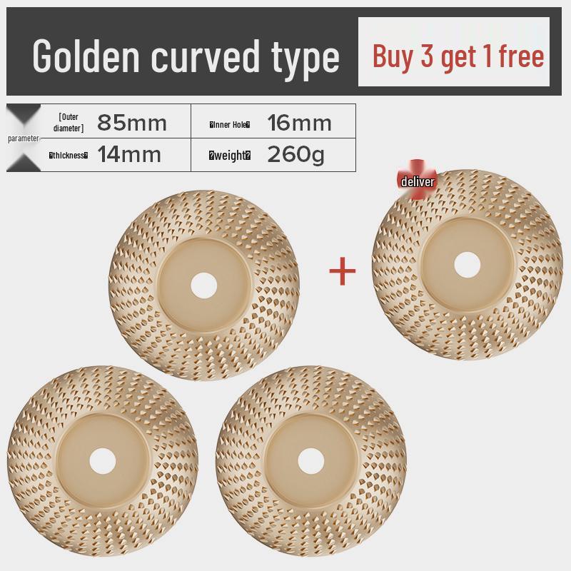 Blue Victory Woodworking Angle Grinder Polishing and Grinding Disc Set