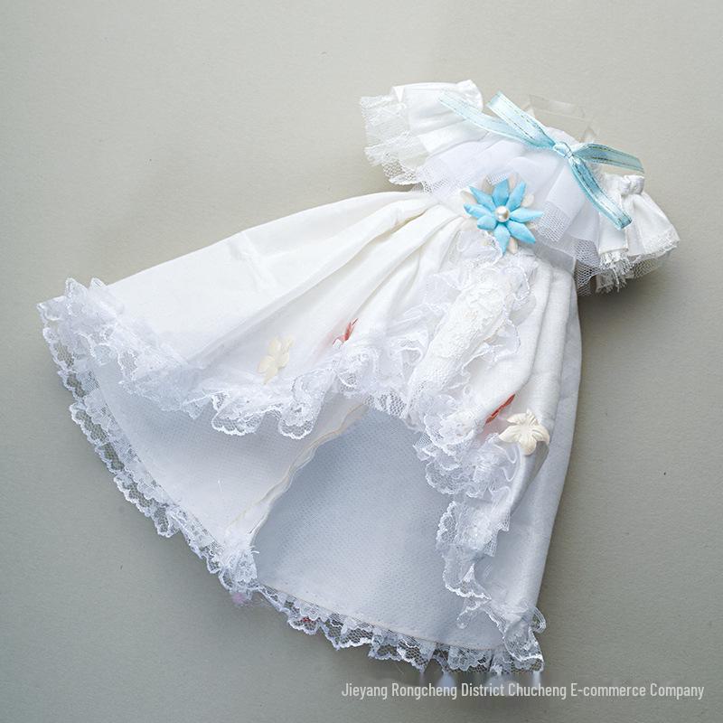 30 cm großes Barbie-Puppen-Prinzessinnen-Ankleideset – Spielhauskostüme für Mädchen