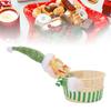 Xmas   Basket Dish Bowl Xmas Snack Dried Fruits Nuts Storage Holder for Table Desk Decoration