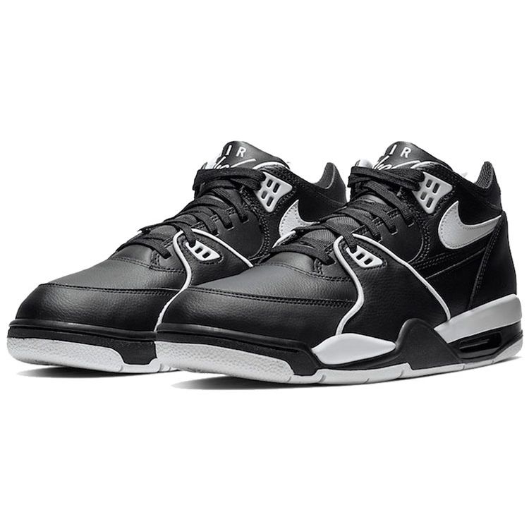 Nike Air Flight 89 Black Men Sneakers White CU4833-015