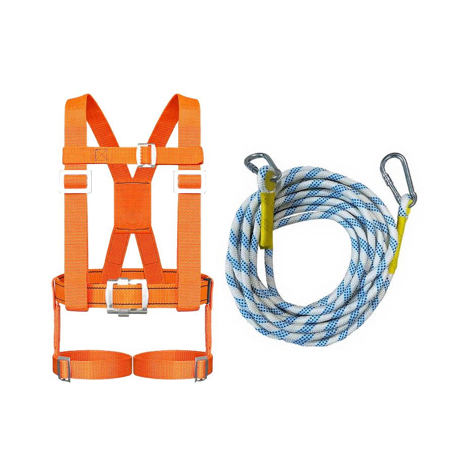 High Altitude Work Safety Harness Outdoor Full Body Five-point Safety Belt Climbing Training Construction Protective Equipment