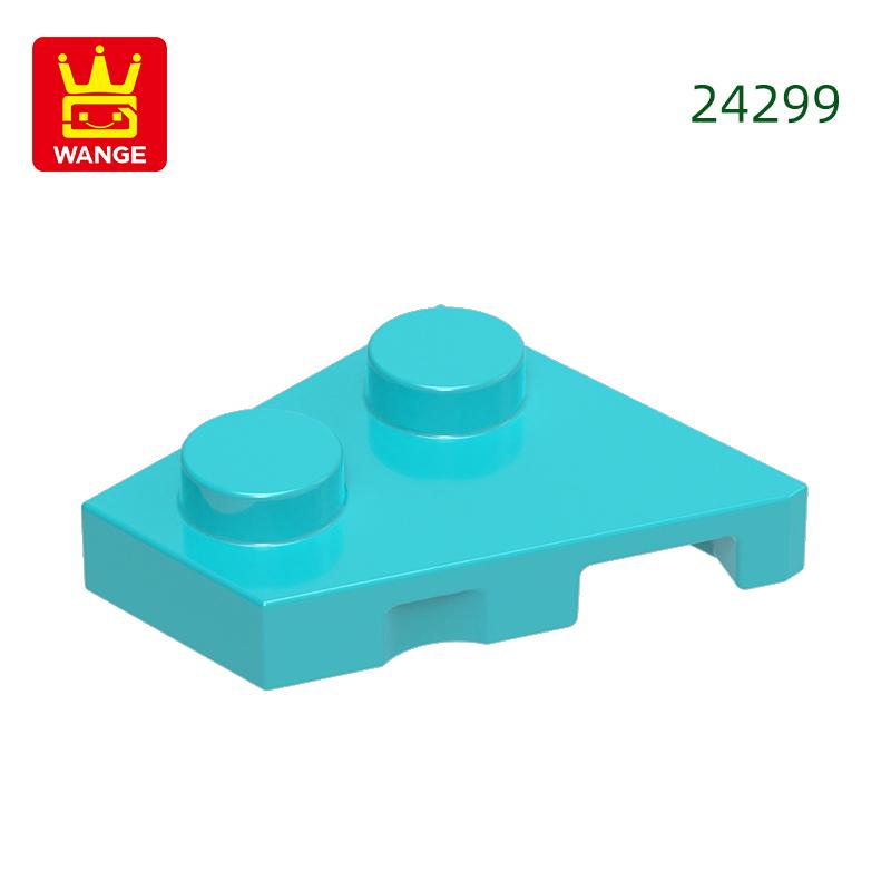 Non-Toxic 201Pcs/Lot 24299 Wedge Plate 2 X 2 Left Block Moc Color Accessories Compatible With Brick Diy Children'S Toy Assembly Parts