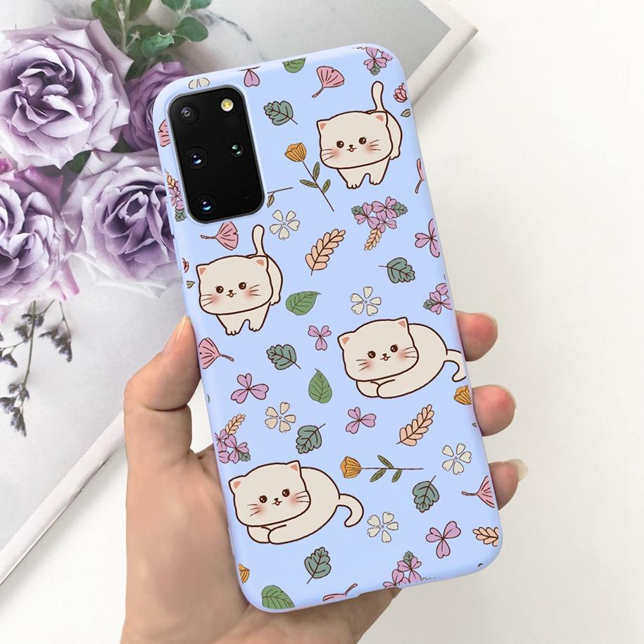 For Samsung Galaxy S20 Plus Case SM-G985F Silicone Cover Cute Astronaut Cartoon Soft Funda For Samsung S20 S20+ 5G SM-G986F Capa