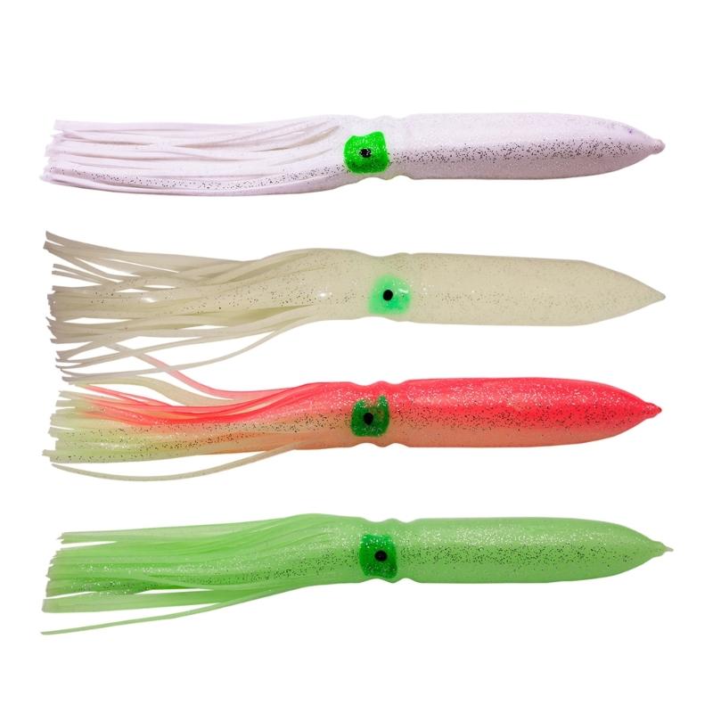 10Pcs Colorful Octopuses Squids Skirts Fishing Lure Big Octopuses Skirt Trolling Lure Soft Fishing Baits Fishing Tackle
