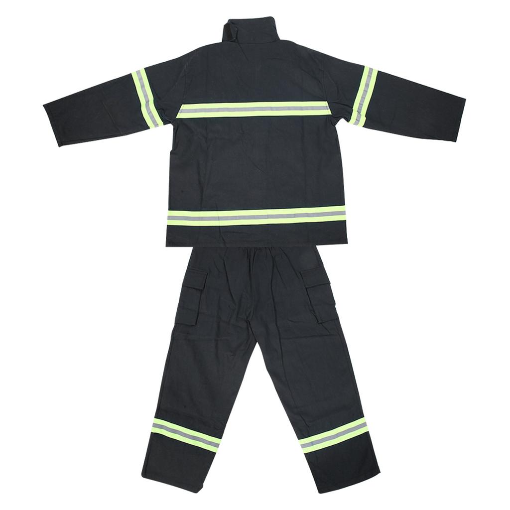 Fire Fighting Equipment Flame Retardant Clothing Fireproof Heatproof Firemen Protective Reflective Coat Trousers Fireproof Suit