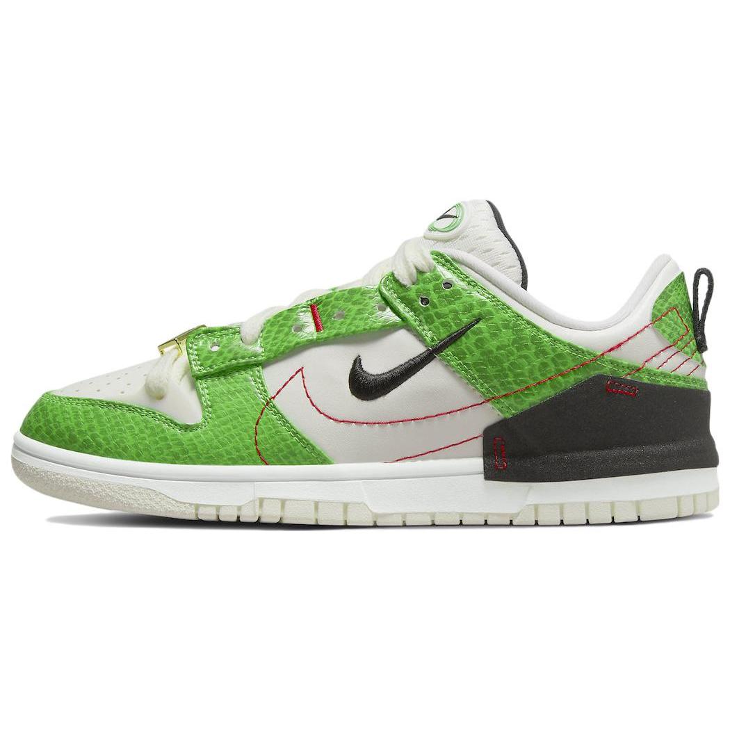 

new Nike Dunk Low Disrupt 2 Just Do It Snakeskin Green Women s 35.5