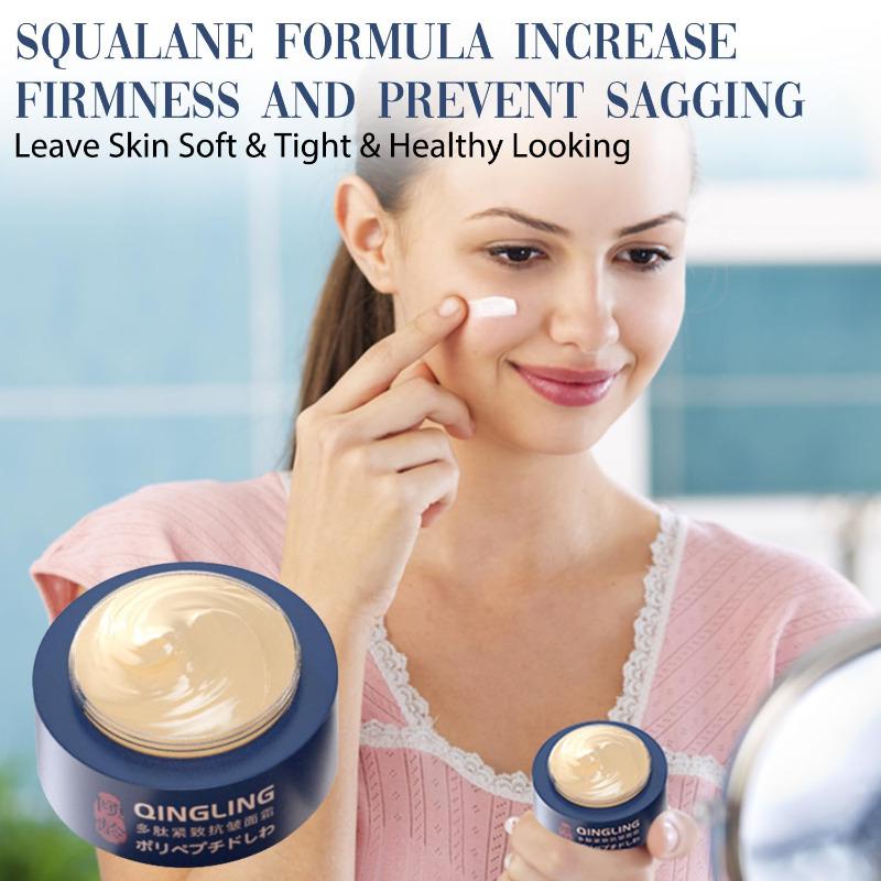 Crema reafirmante antiarrugas y antienvejecimiento con polipéptidos Crema facial hidratante y rejuvenecedora Esencia blanqueadora Cuidado facial delicado