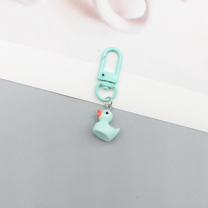 Colorful Cartoon Keychain: Cute Couple Pendant, Ins Style Backpack Ornament