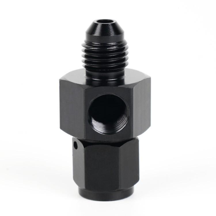 Car Modification Oil Cooler Hose Adapter 1/8 NPT Gauge Sensor Port Adapter Male Female AN4 6 8 10