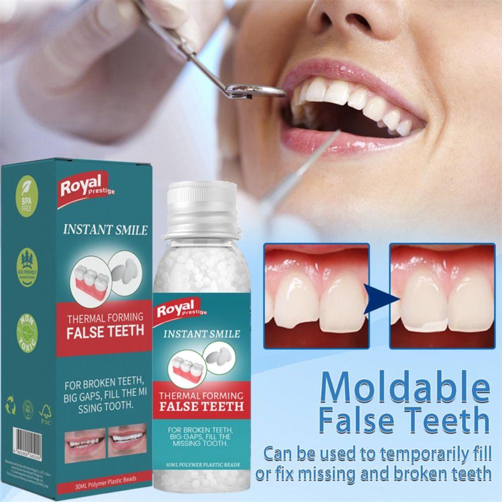 Teeth Glue Filling Teeth Glue Broken Teeth Gaps Repair Moldable Tooth Temporary Tooth Repair Kit