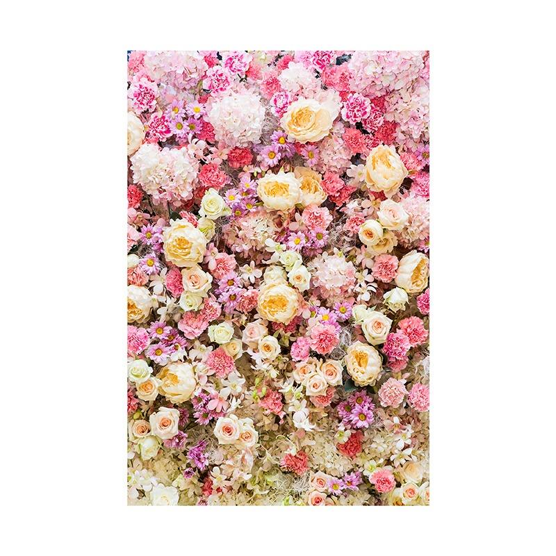 Fundal Floral pentru Fotografie Fundal cu Flori Baby Shower Ziua Mamei Ziua Îndrăgostiților Nuntă Decor Petrecere de Aniversare Banner Recuzită Studio