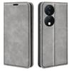 For Honor X7b 4G/90 Smart Shockproof Case Skin-Touch PU Leather Phone Cover