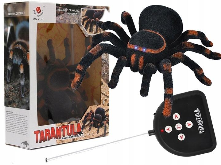 Wielki Pająk Tarantula Zdalnie Sterowany Zestaw Na Pilot Chodzi Świeci A