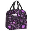 Pattern Insulated Lunch Box for Women Warm Cooler Thermal  Bag Kids School Children Food Picnic Container Tote