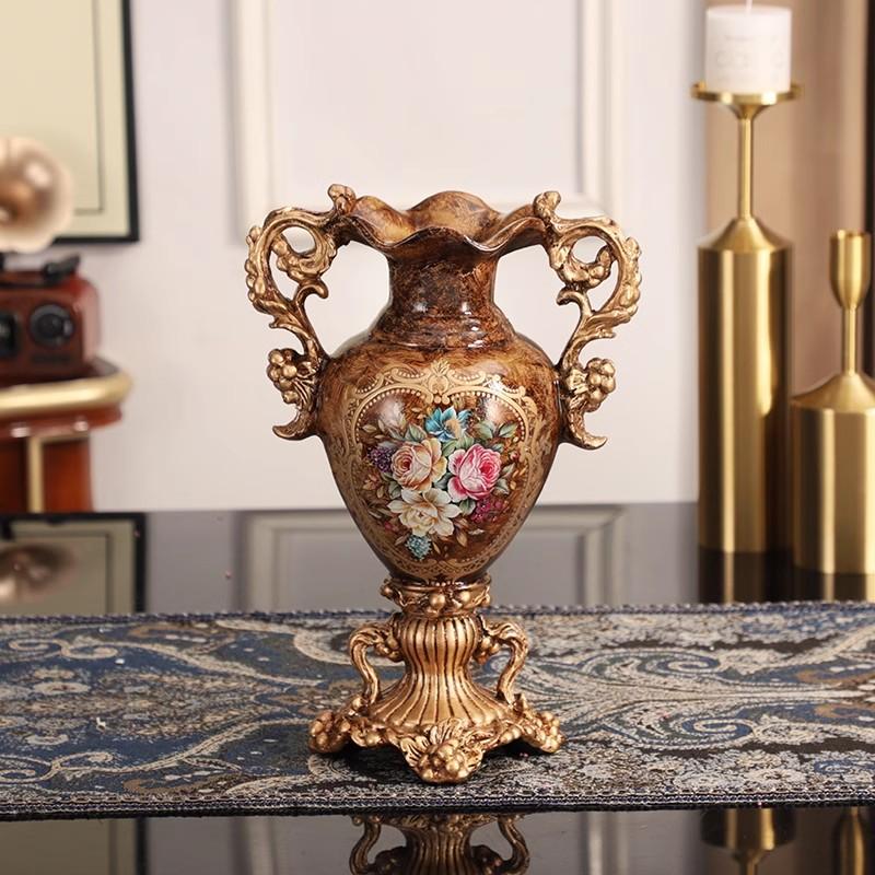 Europäische Muschelvase, Dekoration und Schmuck für Eingangsbereich, Wohnzimmer, Couchtisch, TV-Schrank