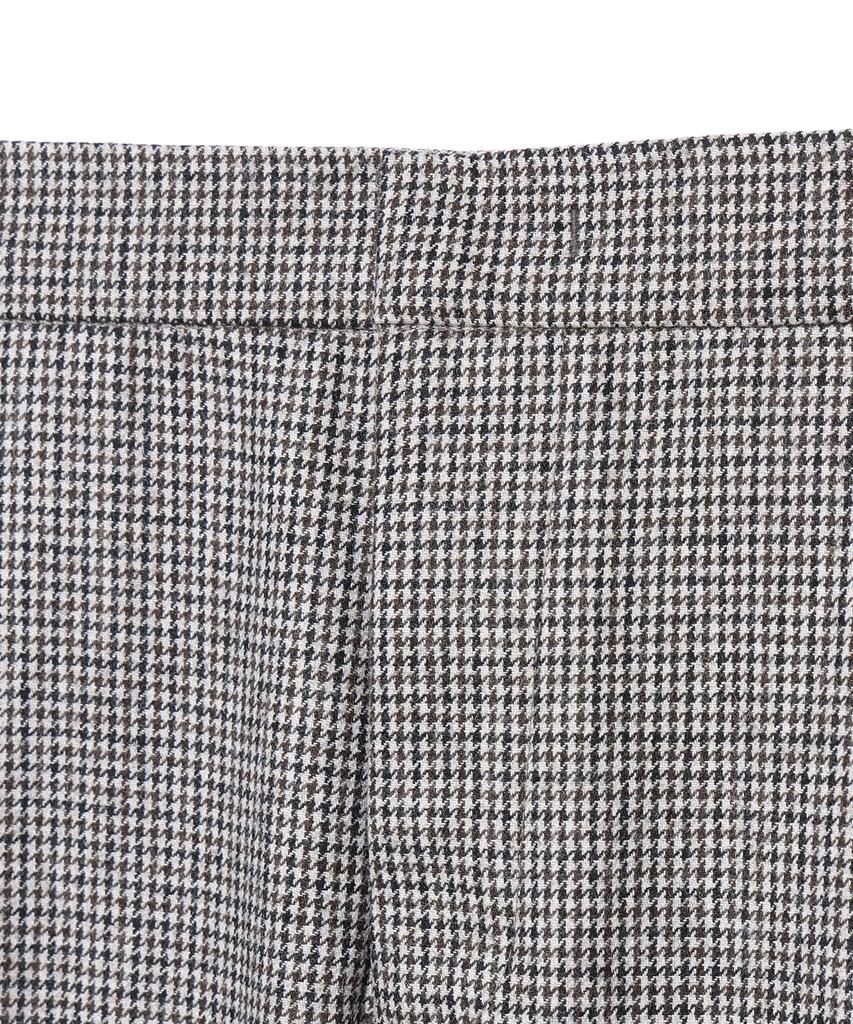 AOTT Wool Houndstooth Tapered Slacks