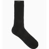 Women's Logo Label Ribbed Mid-calf Socks 3-Piece Set JASS5F020 I2