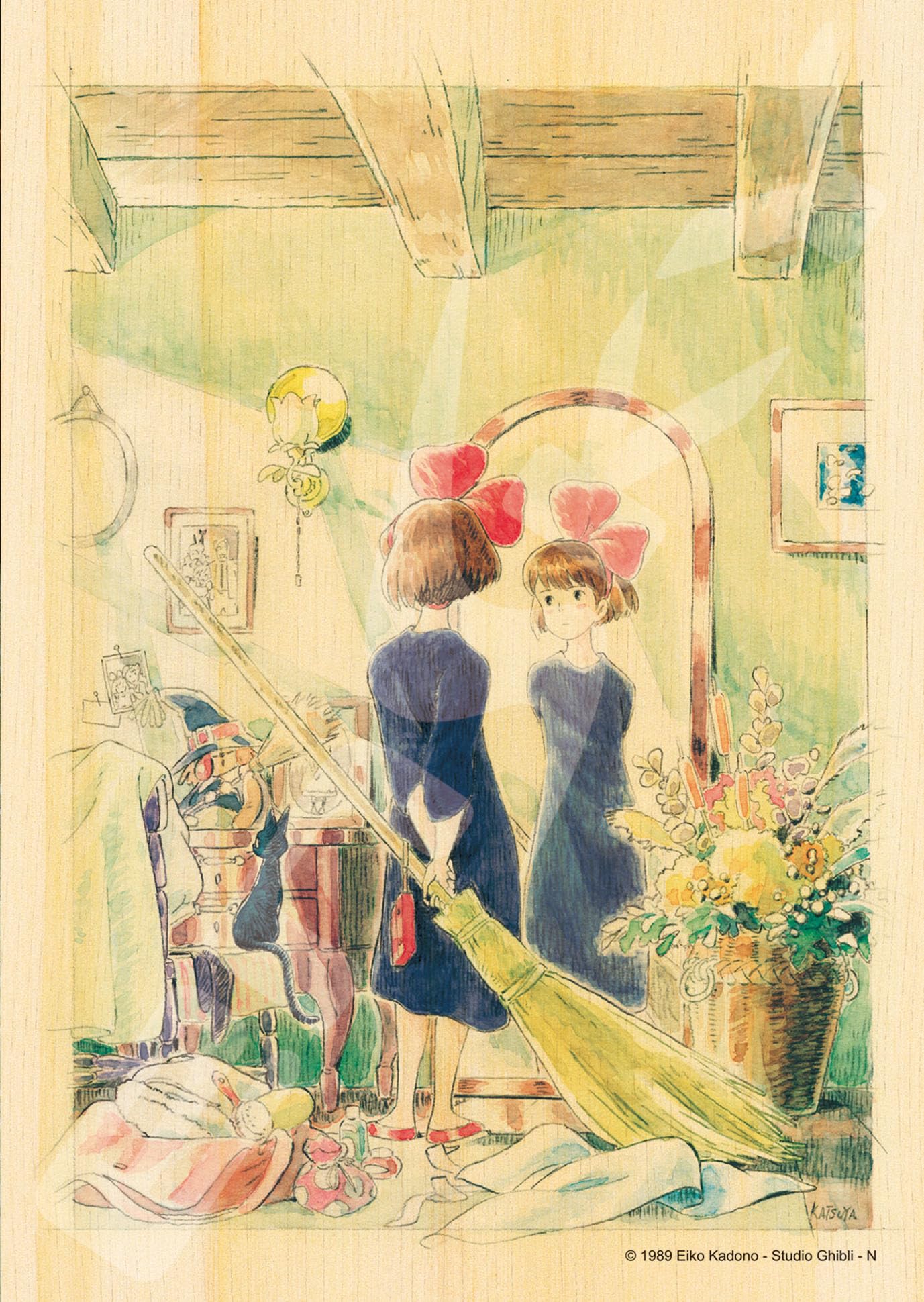 

Ensky пазл Studio Ghibli Комната, где свет x 208 деталей, фильм, «Сияние» (18,2 25,7 см)