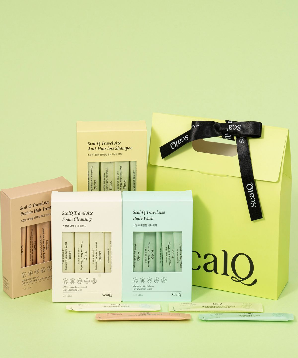 Travel Kit 4-Piece Travel Toiletries Set (Gift Package)