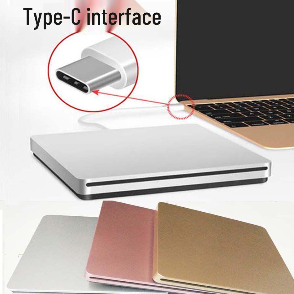 High-Speed USB-C/USB External Slot-in DVD Burner