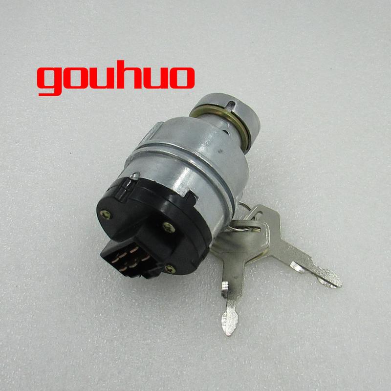 

For Kobelco excavator accessories SK200-8 SK250-6E SK350-8 210-8 ignition switch start switch ignition lock