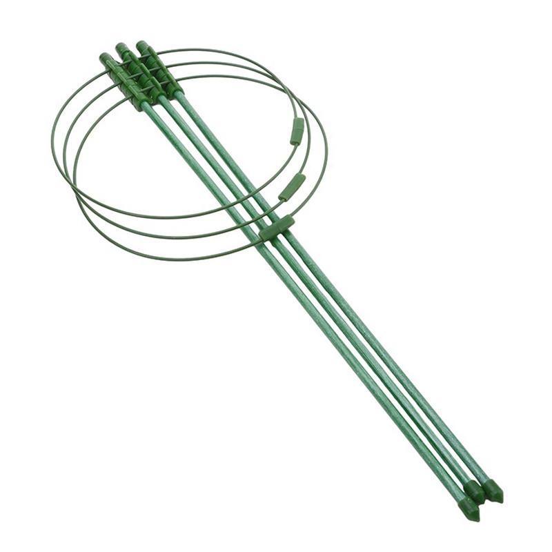 Plant Support Climbing Trellis Iron Potted Holder Frame For Flower Vegetable Vine Garden Supplies