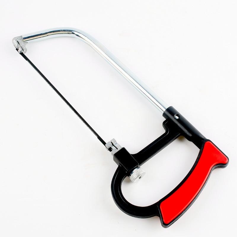 7-in-1 Multifunction Hand Saw Kit with Steel Hacksaw for Metal Wood Glass DIY Crafting Model Making Includes 6 Blades