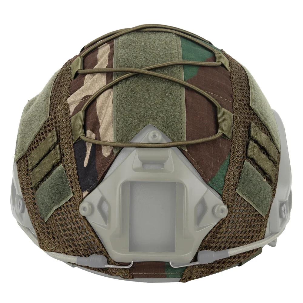 Sport Helmet Cover Hunting Shooting Airsoft Helmet Cover Mesh Paintball Helmet Cover for Ops-Core PJ/BJ/MH Fast Helmet Cover