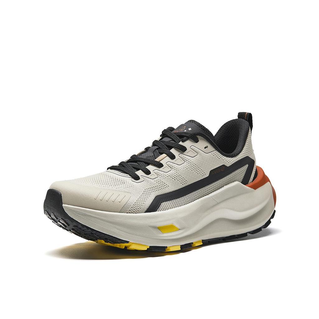 Anta Kunlun Wszechstronne Buty Outdoorowe Buty Męskie Piaskowo-Szary Podstawowy-Czarny 912616669-4