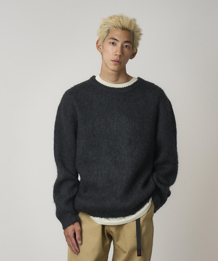 Geulamichi Mohair Sweatshirt Charcoal