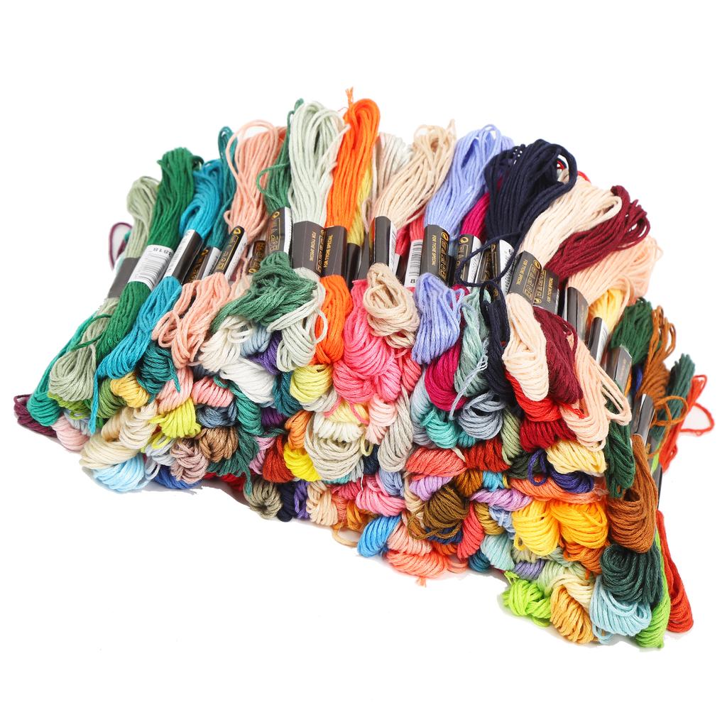 150Pcs Sewing Thread Colorful Polyester Material Household Hand Made Needlework Supplies