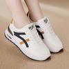Flat Shoes New Spring Breathable Leather Surface with Skirt Shoes Casual Couple Sports Shoes