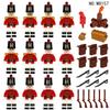 12 pezzi Cavalieri romani antichi medievali, blocchi da costruzione, figure, giocattoli, mini figure, bambole umanoidi, giocattoli, regali di compleanno.
