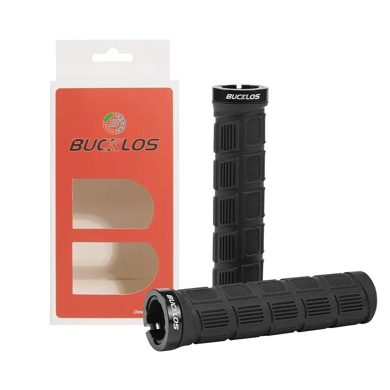 BUCKLOS MTB Grips Anti Slip Grip for Mountain Bike Handlebar Bicycle Cuffs Lockable MTB Handle Gloves Cycling Accessories