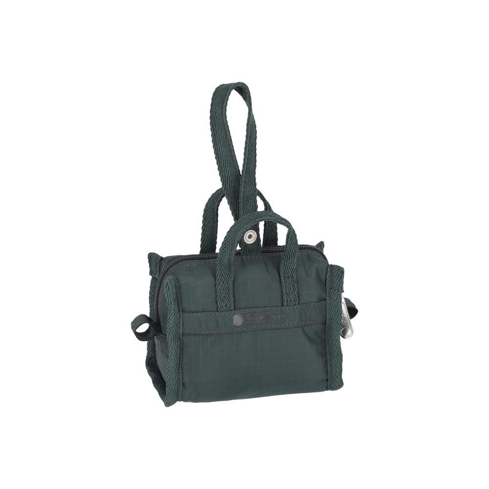 Lesportsac Midnight Green Micro Weekender Charm [1611.R190]