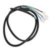 Electric Scooter Motor Wire 8 Pin Scooter Motor Cable with Thermostat 3 Pin Power Phase Cable and 5 Pin Hall Cable for