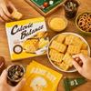 Galletas Compactas Sabor Queso Haitai 76g | Rico Aroma Salado a Queso, Textura Crujiente Densa, Fuerte Saciedad