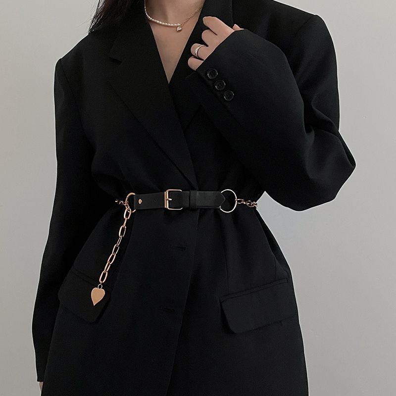 

Metallic Womens Fashionable Chain Waist Chain Chic For Dress And Pants Stylish In Silver Gold And Gold Chain