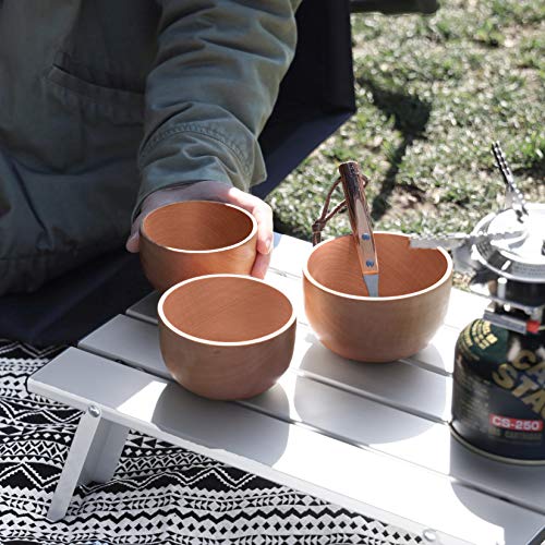 Captain Stag Wooden Cup Set UP-2657