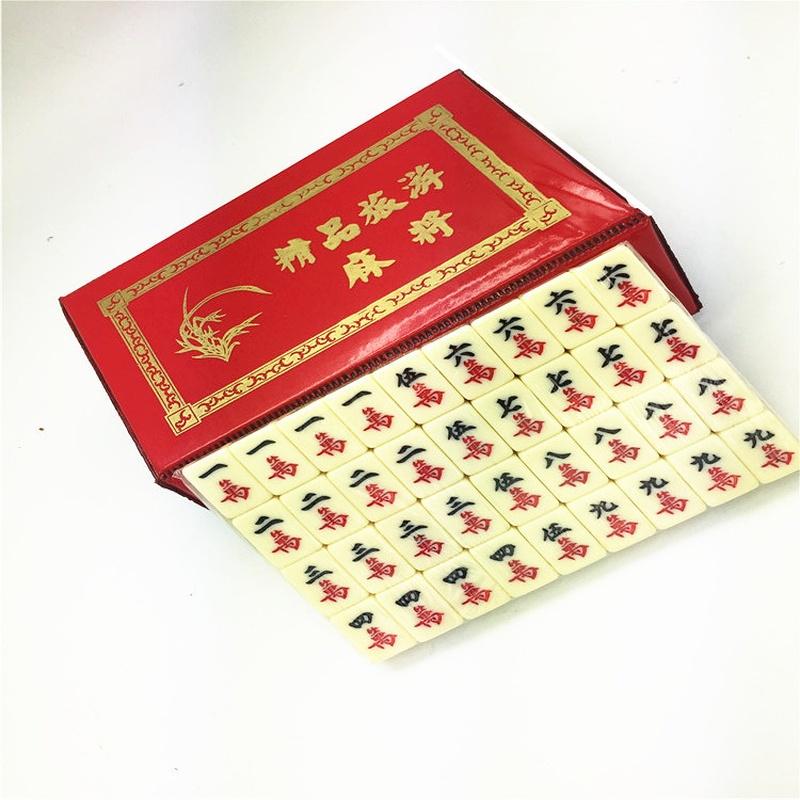 Hot Travel Mahjong Entertainment Products Portable Mini Mahjong