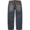 Supreme FW25 WEEK19 Leopard Faux Fur Loose Fit Jean Jeans Unisex SUP-FW25-179