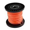 Electric Lawn Mower Trimmer Line 50m*2.7mm Nylon Garden Grass Brush Cutter Spiral Rope Lawn Mower Head Tool Accessories