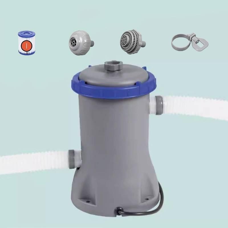 Swimming Pool Filter Pump With And Drainage For Recreational Water Use