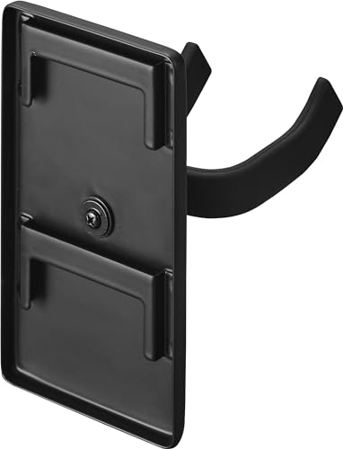 Yamazaki (Yamazaki Industries) [Includes plasterboard tweezers and wood screws] Wall Guitar Hook, Plasterboard Wall Compatible, Black, W8 x D11.5 x H1