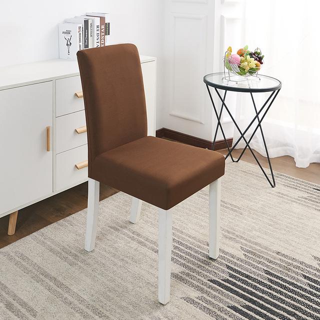 Color Stretch Spandex Dining Room Chair Covers Slipcover Living Room Home Party Wedding Decoration Chair Cover