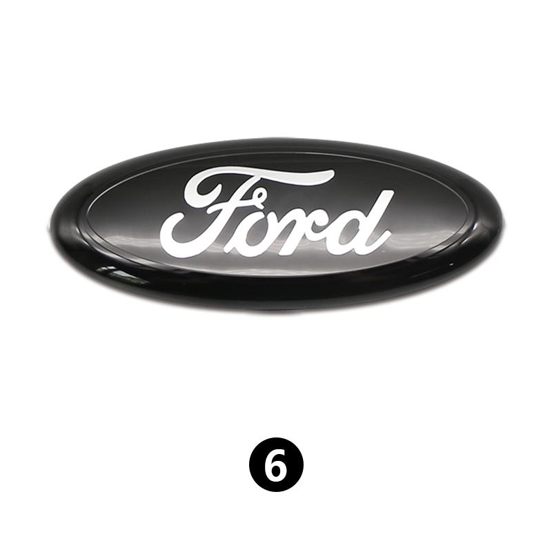 New 2026 Car Sticker Metal Front Grille Rear Trunk Emblem Stickers for Ford Focus Mondeo Ranger 3D Car Logo Badge Waterproof Aut