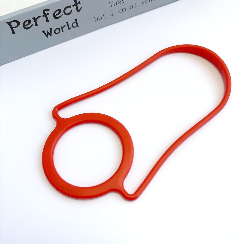 Silicone Cup Strap with Handle for Travel and Beverage Cups