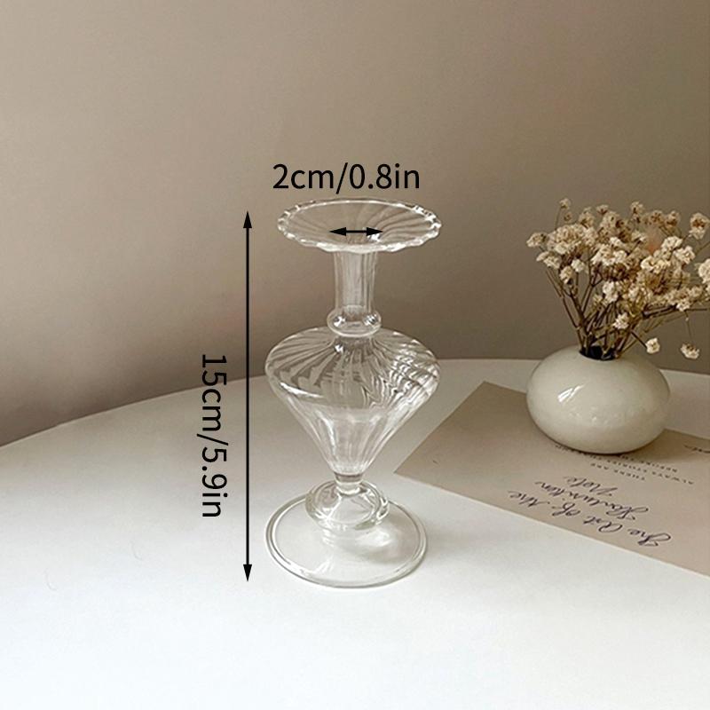 

Креативная стеклянная ваза для цветов в европейском стиле, бутылка для цветов, домашний декор, прозрачный цветочный горшок, хрустальная ваза, настольное украшение