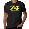 Daijiro Kato Number 74 T-Shirt Vintage Short Sleeve Tee Anime Clothes New Edition Slim Fit T Shirts for Men
