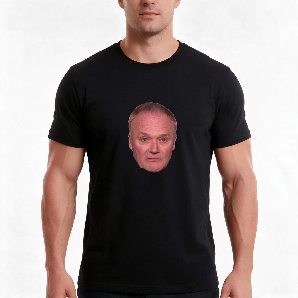 Creed Bratton Tshirt Summer Casual Cotton Tee Oversized Streetwear Tops Vintage Graphic Print Loose Fit Short Sleeve